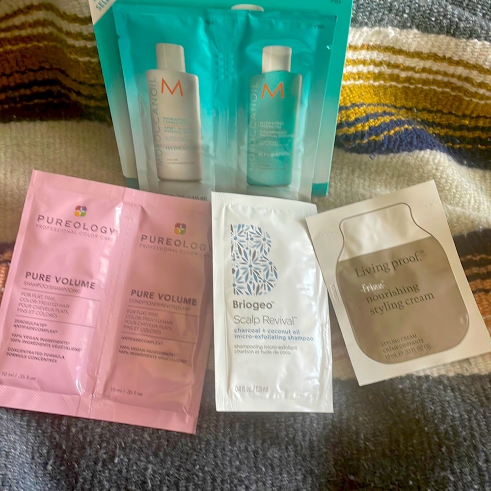 Mixed hair samples
